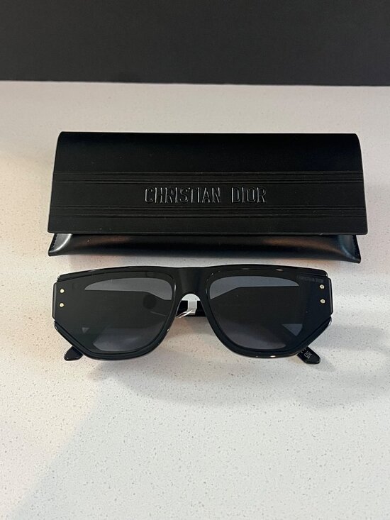 DIOR DiorSignature S15I 64MM Cat-Eye BLACK Sunglasses main image 10